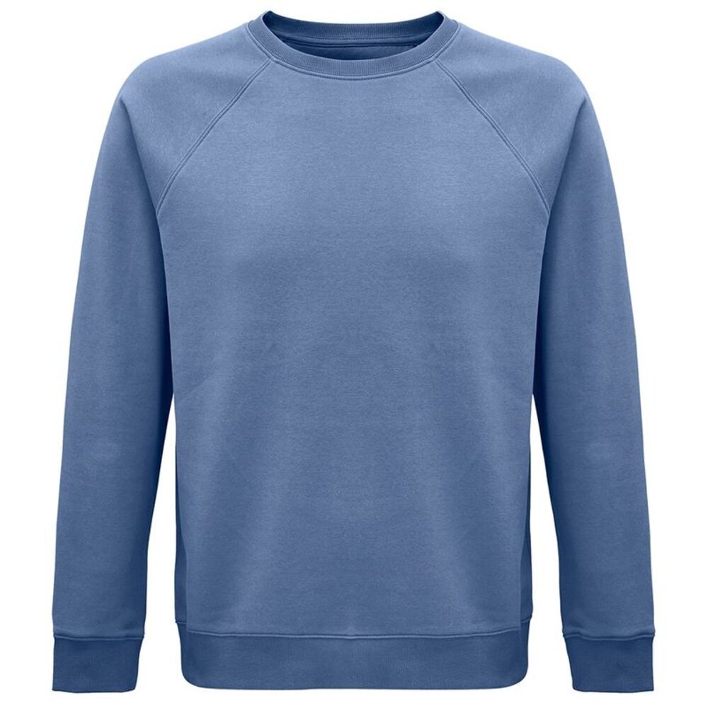 SOLS Unisex Adult Space  Sweatshirt / Blue